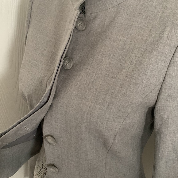 Theory Gray Blazer - Picture 4 of 11